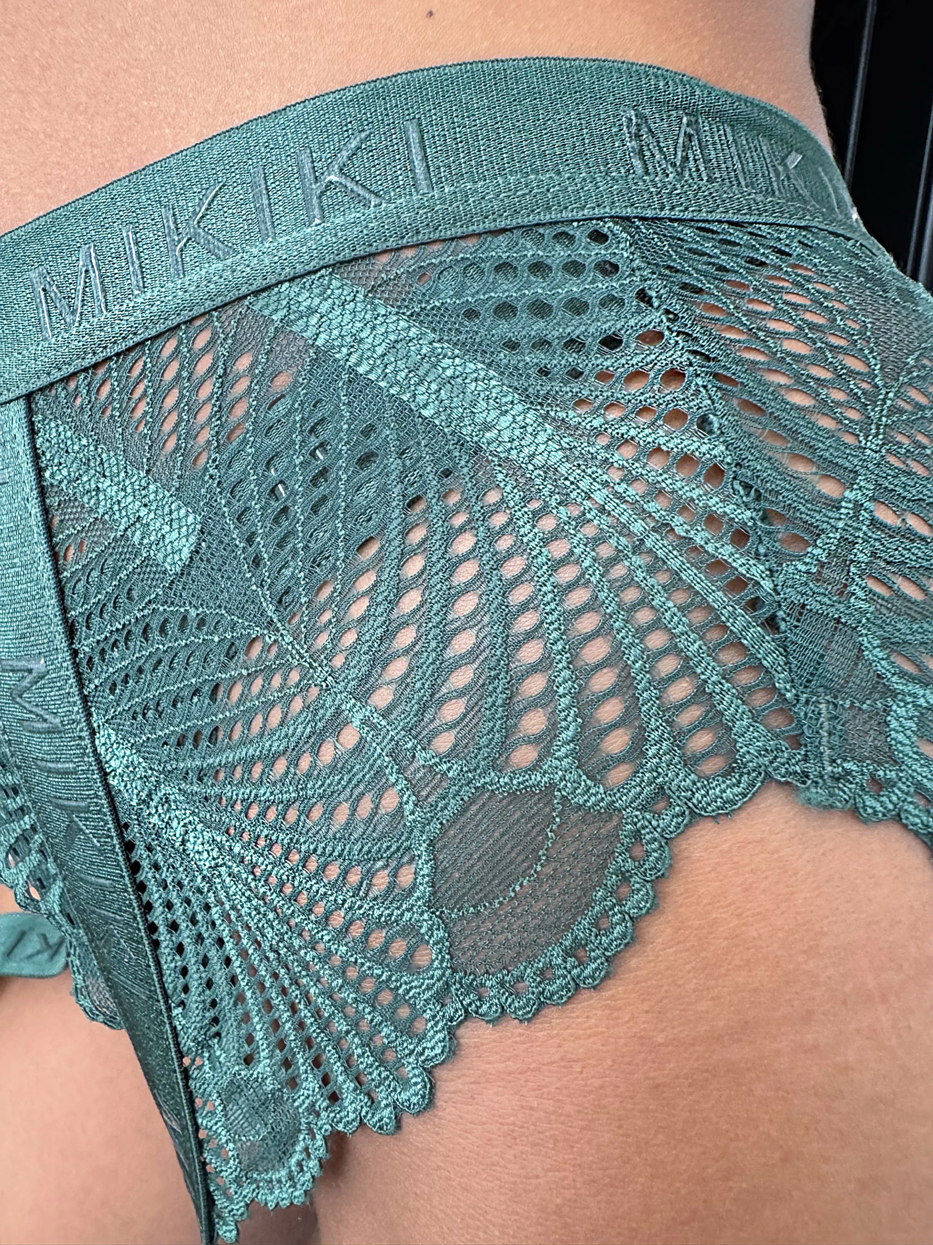 Callie Intimates 3 piece set (Forest Green) - Image 4